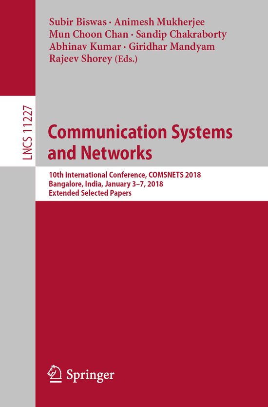 Communication Systems and Networks - cover