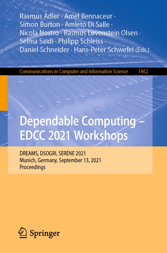 Communications in Computer and Information Science1462- Depe ... - cover