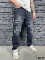 Urban Classics - Baggy Fit Jeans Wijde broek Heren Straight Fit Jeans kopen | W32