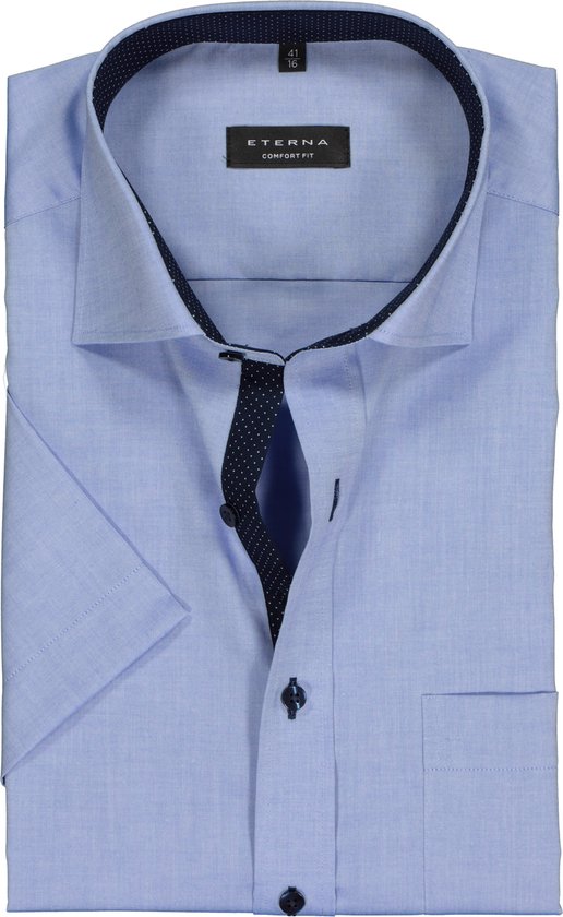 Chemises eterna comfort fit manches courtes sale