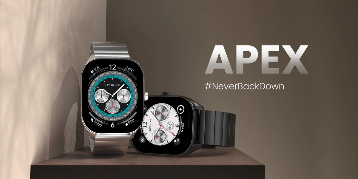 HiFuture Apex SmartWatch srebrny bol