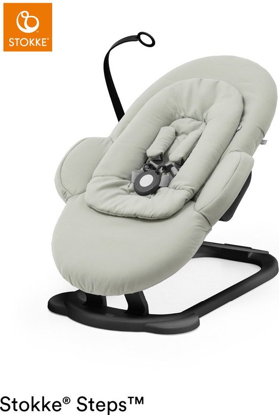 Stokke® Steps™ Wipstoel Black/Soft Sage
