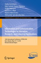 Communications in Computer and Information Science 1007 - Information and Communication Technologies in Education, Research, and Industrial Applications