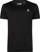 JUSS7 Sportswear - Sport Shirt Intense Heren Zwart - Lichtgewicht, Ademend, en Comfortabel - XL