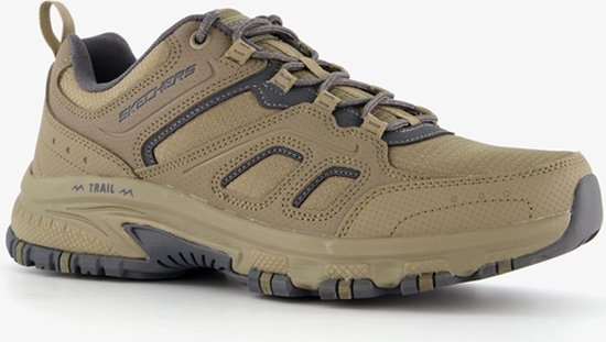 Chaussures de marche homme Skechers Hillcrest beige - Taille 43 - Confort Extra - Mousse à mémoire de forme