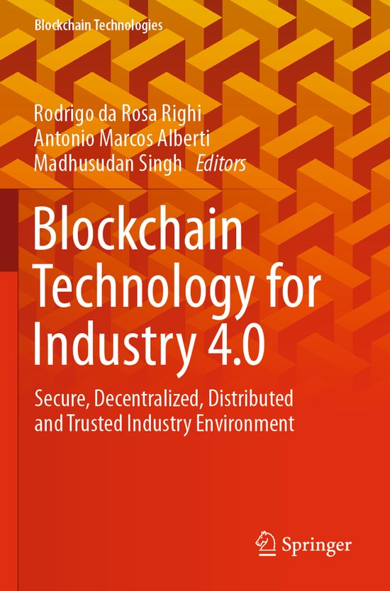 Blockchain Technology for Industry 4 0 - cover