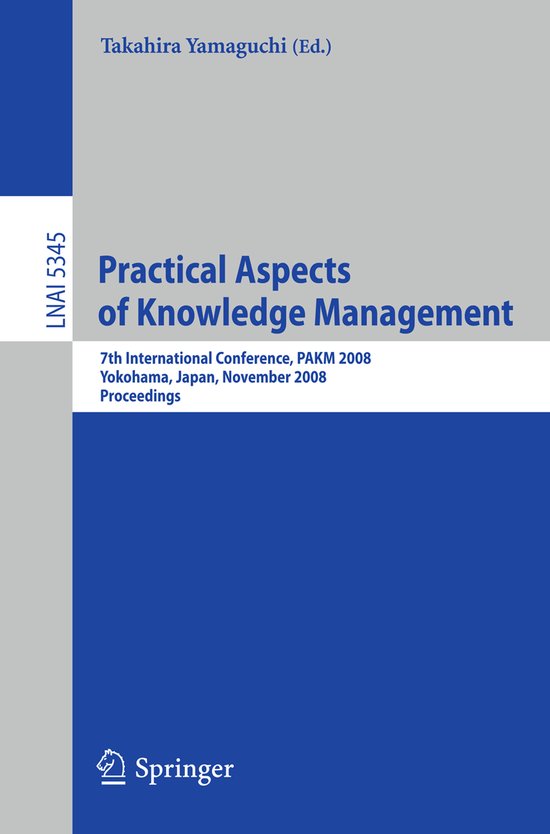 Practical Aspects Of Knowledge Management - cover