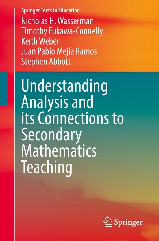 Education (R0) - Understanding Analysis and its Connections  ... - cover