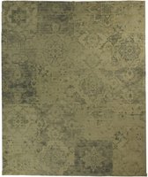 HSM Collection Vloerkleed Patchwork 120x180cm Beige/Geel/Groen/Blauw Polyester