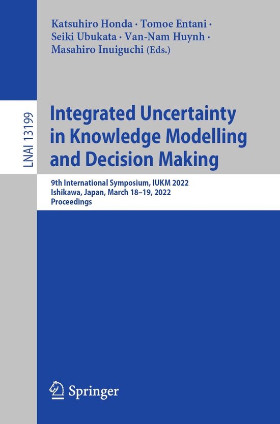 Springer Nature Proceedings Computer Science - Integrated Un ... - cover