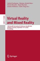 Lecture Notes in Computer Science 13484 - Virtual Reality and Mixed Reality