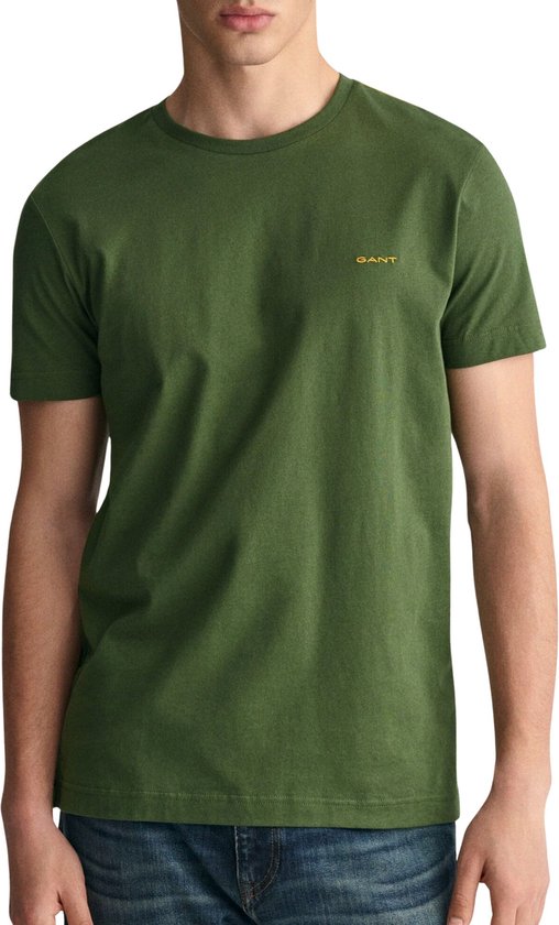 Gant Contrast T-shirt Mannen - Maat XL