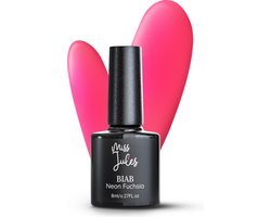 Miss Jules® BIAB – Builder in a Bottle – BIAB Nagel Builder Gel - Neon Roze - HEMA & TPO Free