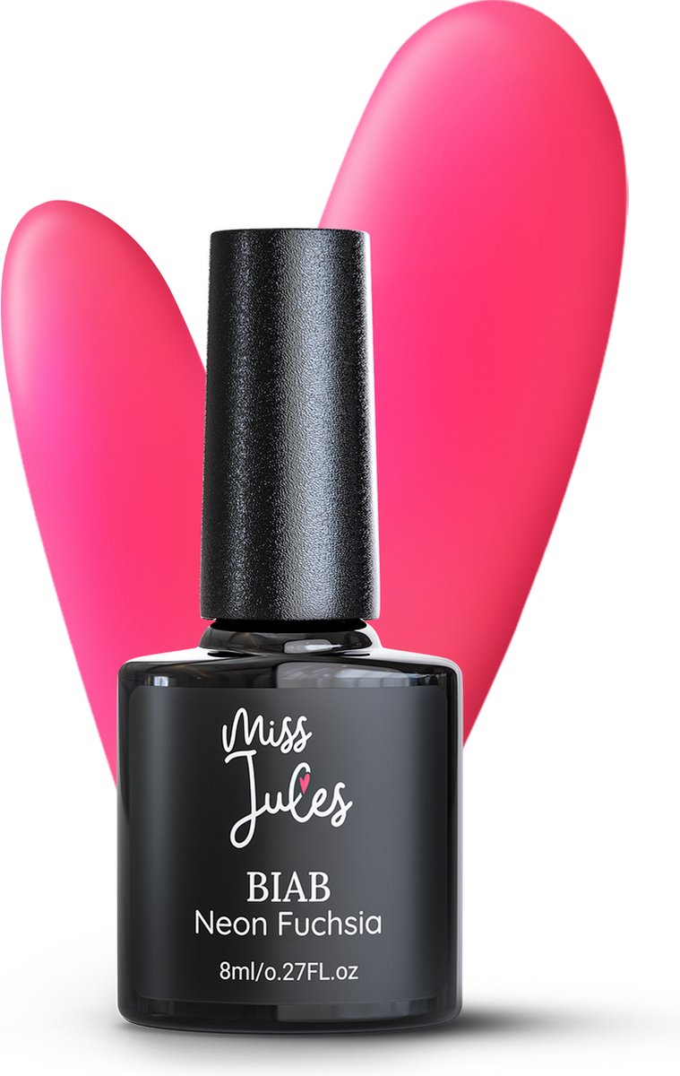 Goedkoopste Miss Jules® BIAB – Builder in a Bottle – BIAB Nagel Builder Gel - Neon Roze - HEMA & TPO Free