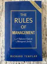 The Rules Of Management