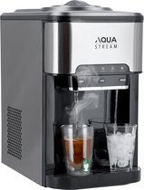 Distributeur d'eau AQUA STREAM 3 en 1 : machine à glaçons, distributeur d'eau chaude et refroidisseur d'eau - 20kg/24h - version raccordement eau