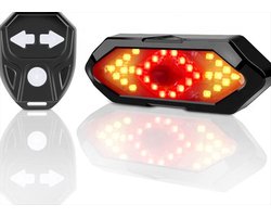 *** LED Richtingaanwijzer Fiets en of Scootmobiel - Knipperlicht - Draadloos - Fietsverlichting - Veilig Onderweg - van Heble® ***