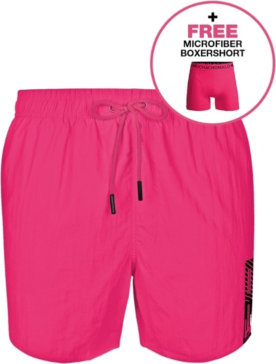 Muchachomalo Heren Zwembroek - 1 Pack + Boxershort - Mannen Zwembroek