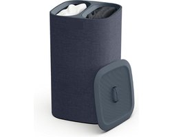 Dubbele Wasmand - Wasmand 2 Vakken - Laundry Bag - 60L