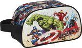 Trousse de toilette Marvel Avengers , à assembler ! - 26 x 15 x 12 cm - Polyester