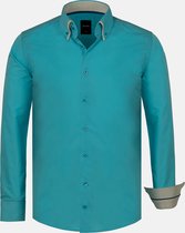 Overhemd Parla Turquoise
