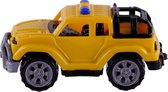 Cavallino Trendy Jeep Geel, 22cm