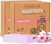 Natuurlijke Wasmiddeldoekjes - Lentebloesem Wasstrips 100 Wasbeurten Incl. Wasverzachter – Wasmiddel Wasdoekjes – Vegan – Zero Waste