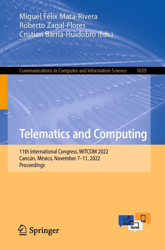 Springer Nature Proceedings Computer Science - Telematics an ... - cover