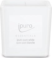 Ipuro Essentials Pure White Geurkaars 125g