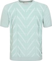 Gabbiano T-shirt Knit T Shirt Met Structuur 154570 599 Sea Green Mannen Maat - S