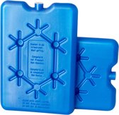 200 ml blauwe koelelementen platte koelelementen voor koeltassen of koelboxen
