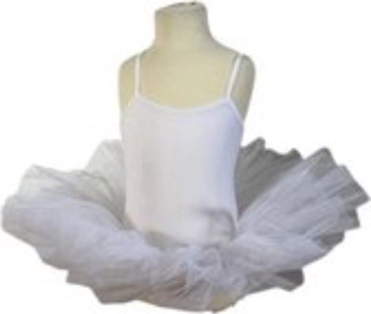 Crait - balletpak - voile rok - wit - 8 jaar