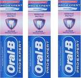 Oral-B Tandpasta - Pro-Sensitive - 3 x 75 ml