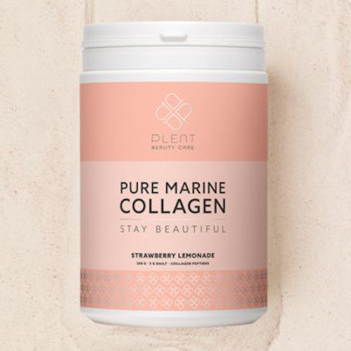 Goedkoopste Plent Beauty Care - Pure Viscollageen ( vit C) - Strawberry Lemonade - 300g - NIEUW