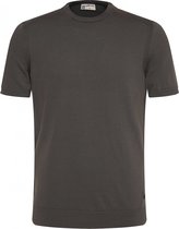 Gabbiano T-shirt Gebreid T Shirt 154210 412 Black Coffee Mannen Maat - XL