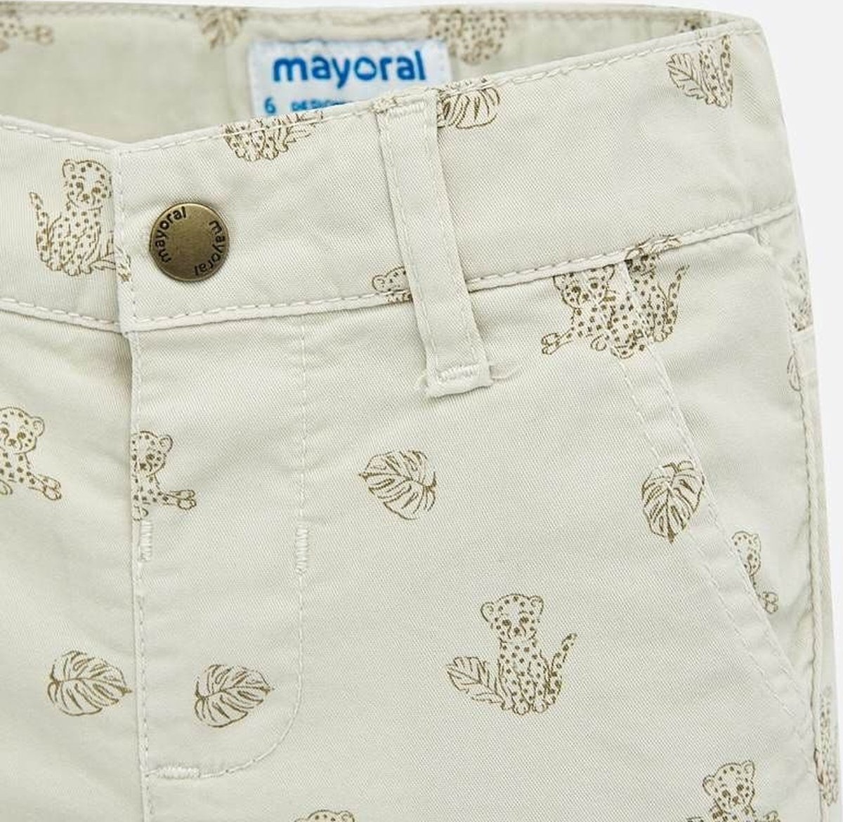 Mayoral bermuda maat 68 beige