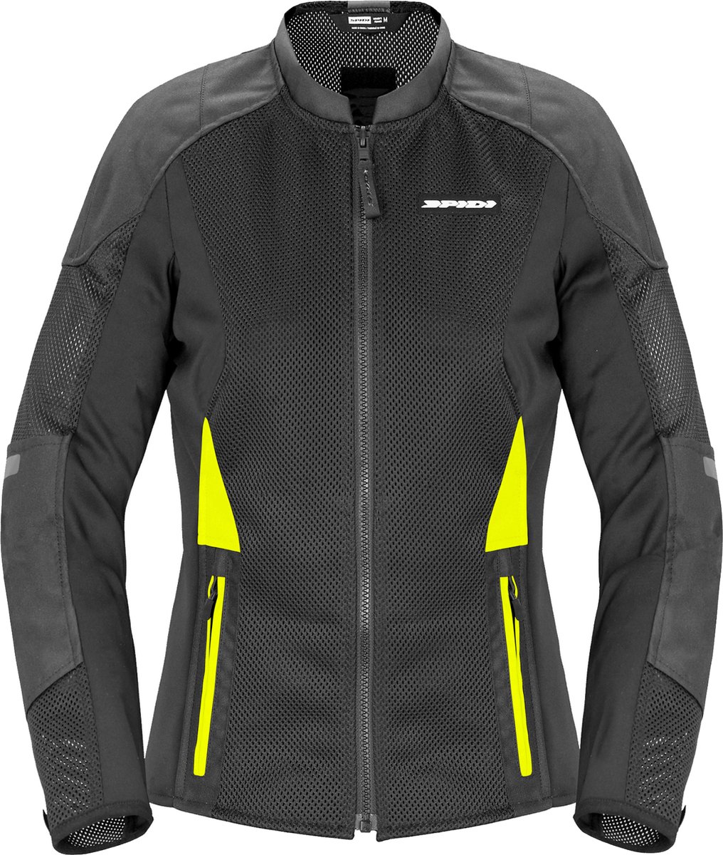 Spidi Super Net Jas Dames Fluo Geel - Jas