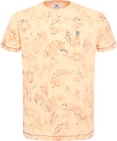Gabbiano T-shirt T-shirt avec imprimé intégral 154529 972 Peach douce taille homme-3XL