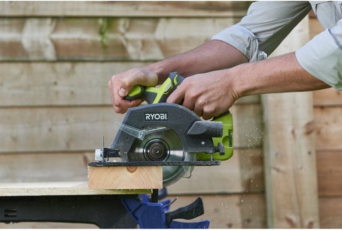 Ryobi R18CSP-0 One+ 18V Li-Ion Accu cirkelzaag body - 150mm – foto 5