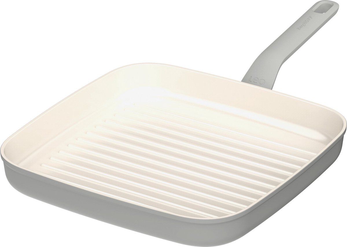 LEO Grillpan antikleef Balance Moonmist - Ø 28cm - Moonmist - PFAS-vrij