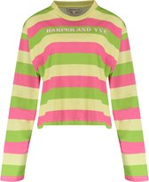 Harper & Yve Harper-ls Tops & T-shirts Dames - Shirt - Groen - Maat L