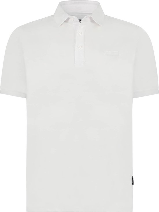 State of Art - Piqué Polo Wit - Modern-fit - Heren Poloshirt
