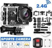 X-Qlusive Action Camera 4K 16mp - Actie camera - Vlog camera - Onderwatercamera