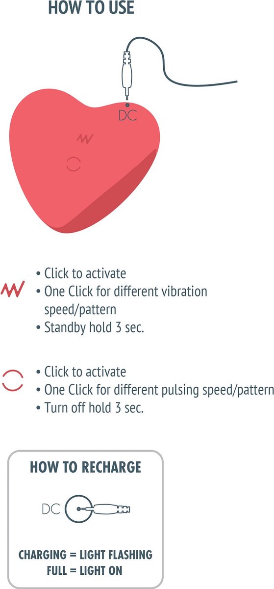 Goedkoopste Heartbeat Pulsating Stimulator