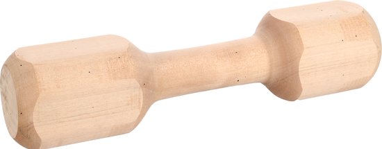 Flamingo Hondenspeelgoed Apporteerblok - Hout - 31 x 10 x 10 cm