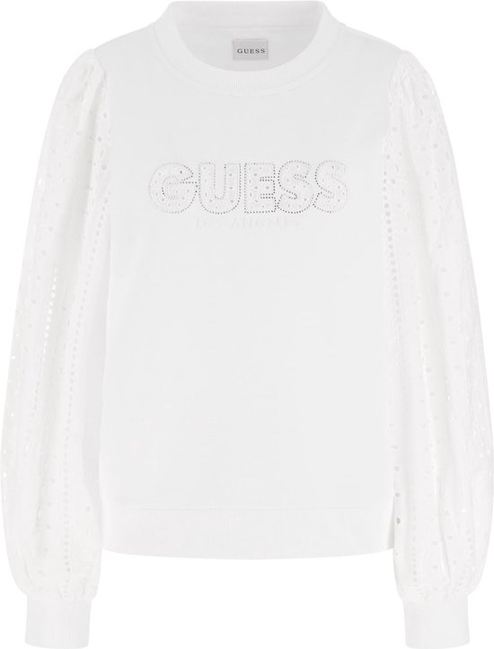 Guess CN Sangallo Sleeve Sweatshirt Dames