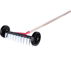 Equivera Verticuteerroller - Verticuteerhark - Gazonbeluchter - Gazonverluchter