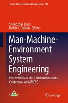 Lecture Notes in Electrical Engineering 941 - Man-Machine-Environment System Engineering