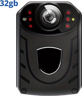 Livano Spy Cam - Bodycam - Politie - Chest Camera - Spy Camera - Verborgen Camera - Spionage Camera - Action Camera - HD + 32GB