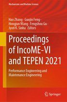 Mechanisms and Machine Science 117 - Proceedings of IncoME-VI and TEPEN 2021